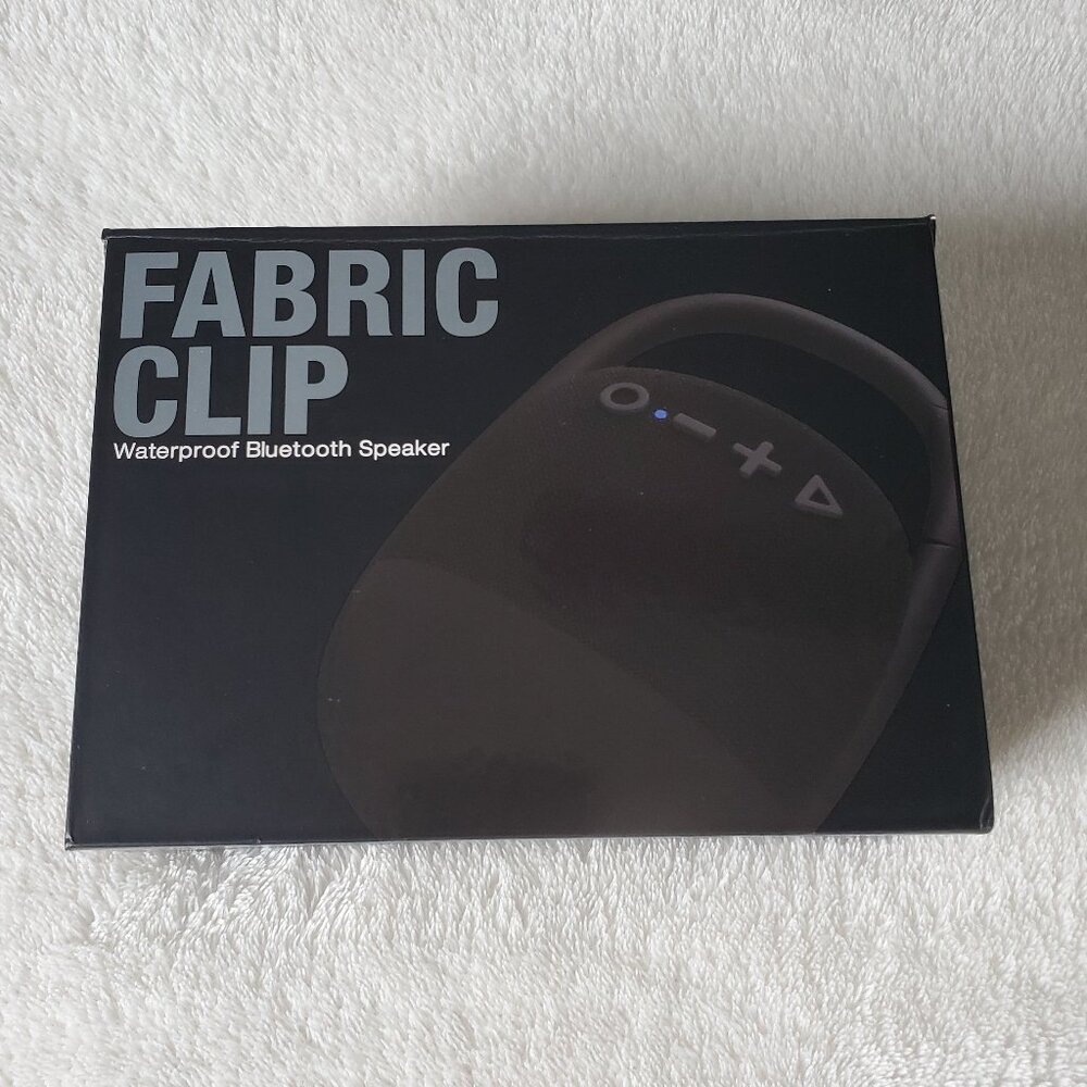 Bluetooth Speaker Waterproof, Fabric Clip